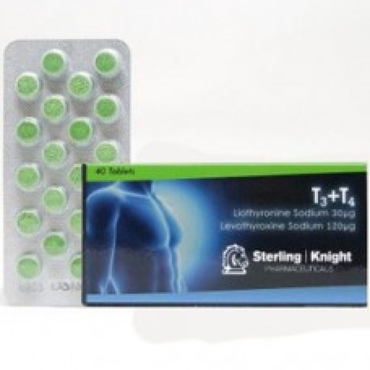 T3+T4 (30+120mcg) Sterling Knight
