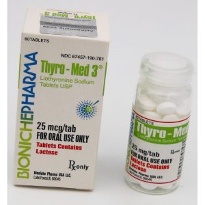 Thyro-Med 3 25mcg Bioniche Pharma