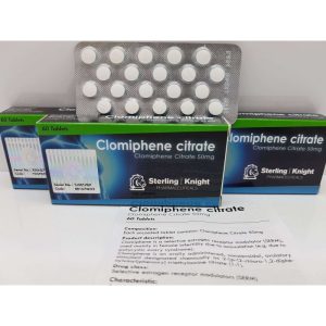 Clomiphene citrate 50mg Sterling Knight