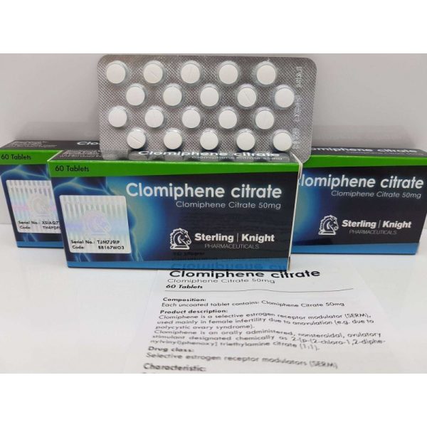 Clomiphene citrate 50mg Sterling Knight