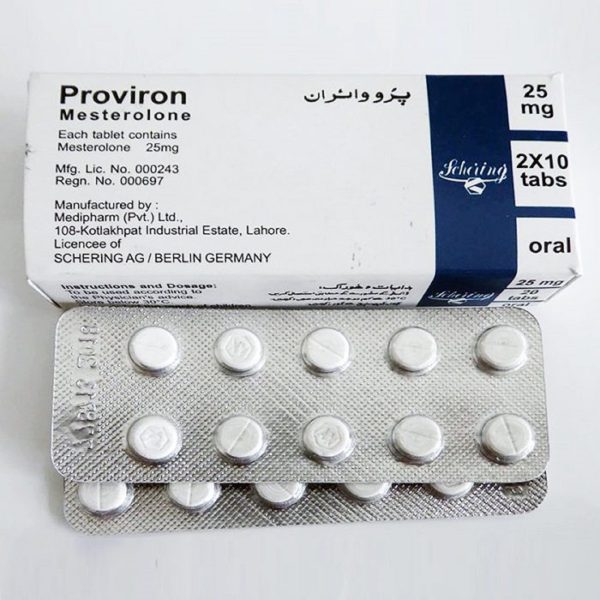 Proviron 25mg Schering