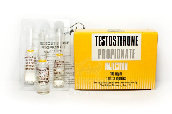 Testosterone Propionate Injection 100mg British Dispensary
