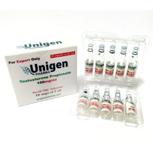 Unigen Testosteronpropionat 100 mg 10 Ampere