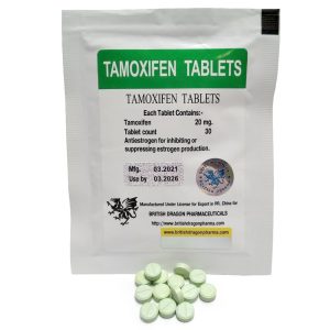 Tamoxifen Tablets 20mg British Dragon
