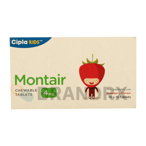 Montair Chewable 4 mg Cipla