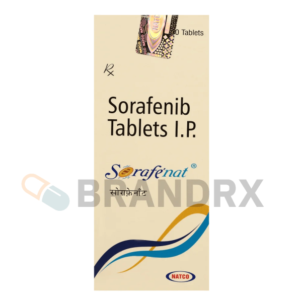 Sorafenat 200 mg Natco Pharmaceuticals Ltd.
