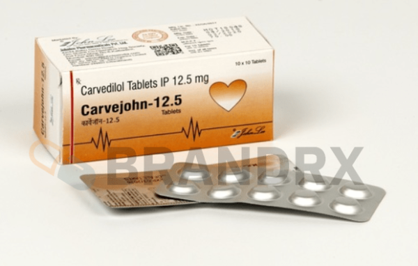 Carvejohn 12.5 mg Johnlee Pharmaceuticals