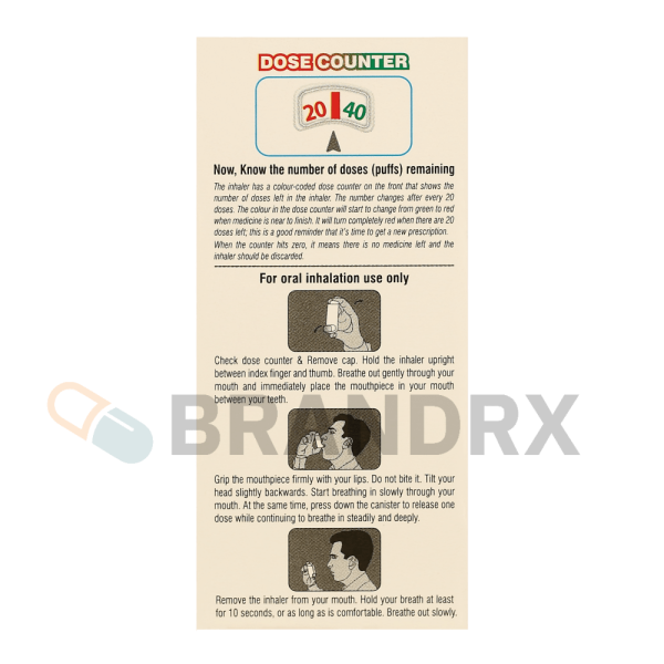 Formonide Inhaler 120 MD 200 mcg Cadila Pharmaceuticals Ltd.