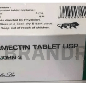 Iverjohn 3 mg Johnlee Pharmaceuticals