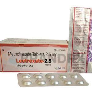 Leetrexate 2.5 mg Johnlee Pharmaceuticals