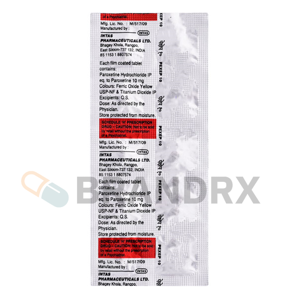 Pexep 10 mg Intas Pharmaceuticals